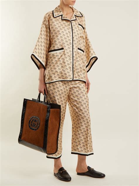 womens gucci pyjamas|Gucci pyjamas for women harrods.